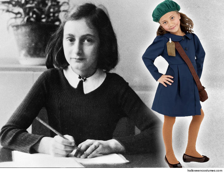 some genius thought holocaust victim anne frank would make one helluva halloween costume for kids but the institution named for anne is just glad the
