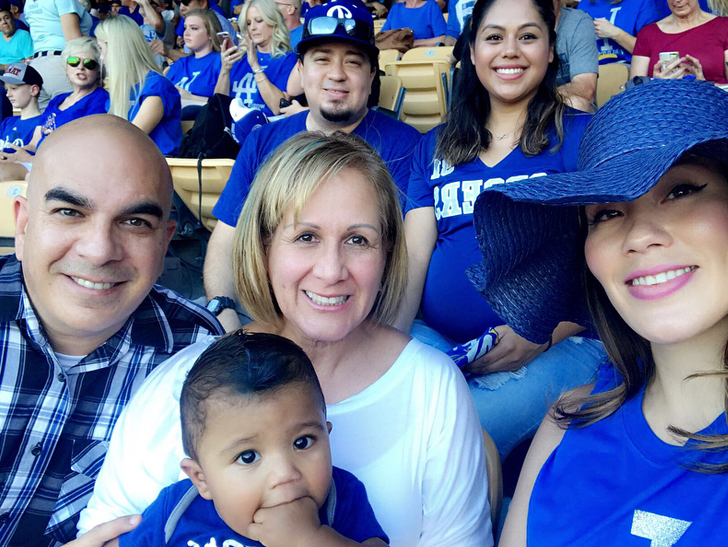 Yasiel Puig’s Baby Rocks Blue Hair for World Series Just Like Dad | TMZ.com