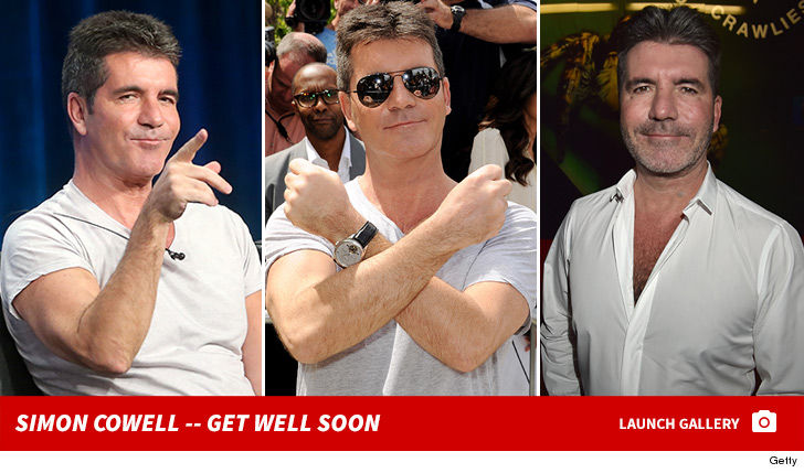 Simon Cowell Rushed to Hospital After Bad Fall (UPDATE) | TMZ.com