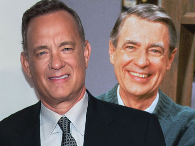 Tom Hanks Loads Up on Girl Scout Cookies Tom Hanks Loads Up on Girl Scout Cookies