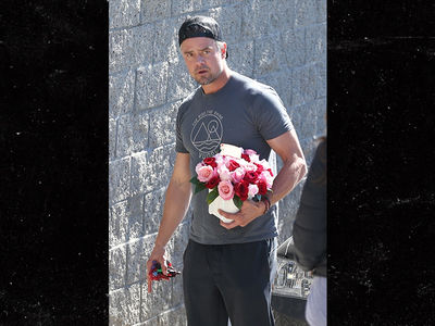 Josh Duhamel Visits Fergie with Roses, Son After National Anthem Disaster