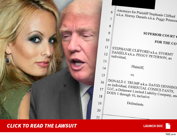 Stormy Daniels Sues Trump Over Confidentiality Agreement Stormy Daniels Sues Trump Over Confidentiality Agreement