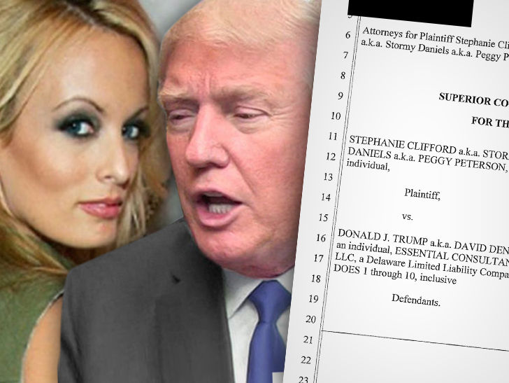 Stormy Daniels Sues Trump Over Confidentiality Agreement Stormy Daniels Sues Trump Over Confidentiality Agreement