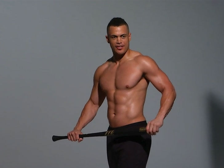 giancarlo-stanton-greased-up-and-topless-say-cheese-tmz