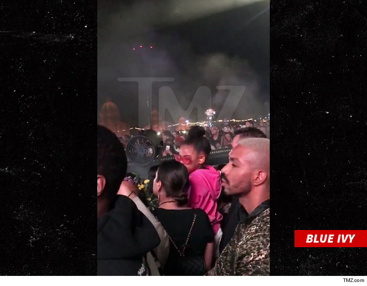 Jay-Z Blesses Cardi B's Baby Bump ... During Bey's Coachella Set
