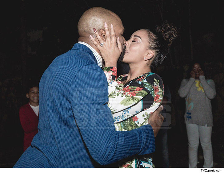 Derek Fisher Proposed to Gloria Govan,