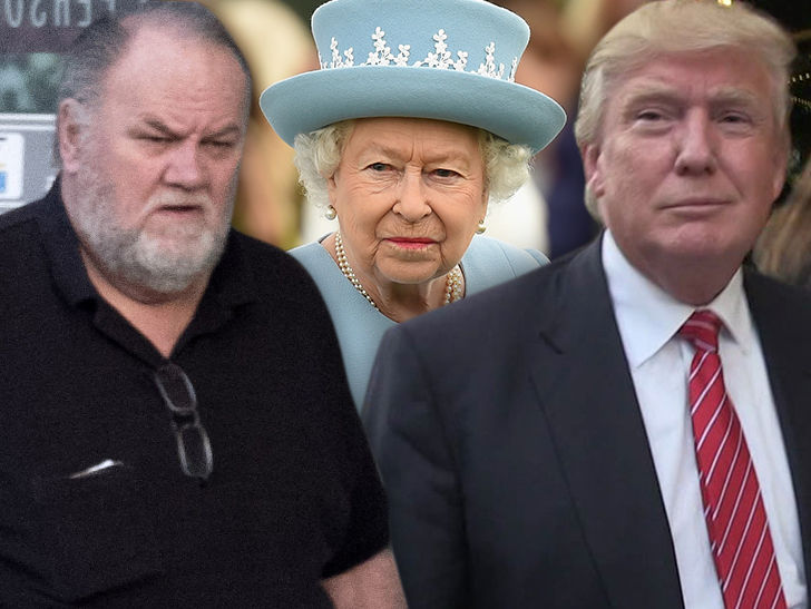 Thomas Markle is Upset President Trump Will Meet the Queen Before Him | TMZ.com