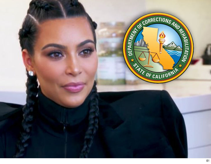 Kim Kardashian West Meets With Inmates at Women's Prison