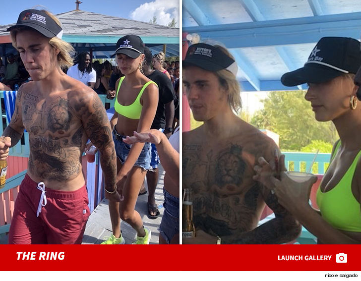 Hailey Baldwin Shows Off Justin Bieber Engagement Ring In