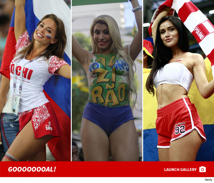 2018 Fifa World Cup Hot Fans From Around The World 