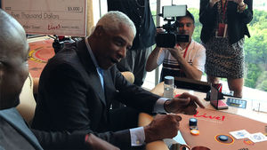 Dr. J: Jokester at the Blackjack Table