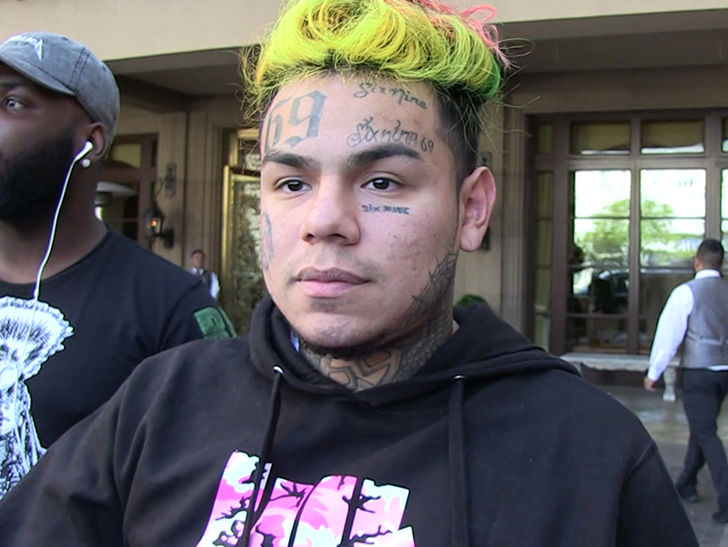 Tekashi69's Felony Assault On an Officer Charge Reduced to Misdemeanor
