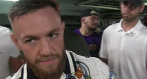 Conor McGregor Gives Death Stare Over Khabib's&hellip;