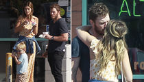 Chris Pratt & Katherine Schwarzenegger Kiss After Church with Son, Jack, Nearby