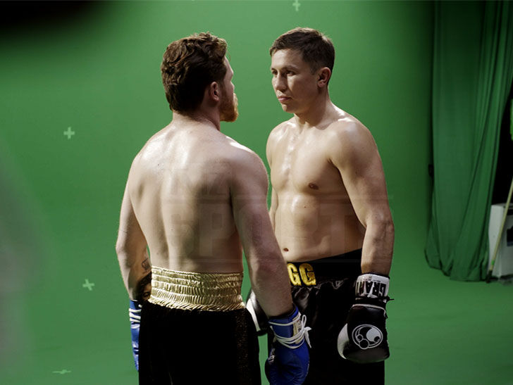Canelo Alvarez and GGG Clashed During Promo Shoot