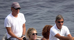 Tom Hanks and Bruce Springsteen Hit the High Seas, Much Different Vessels