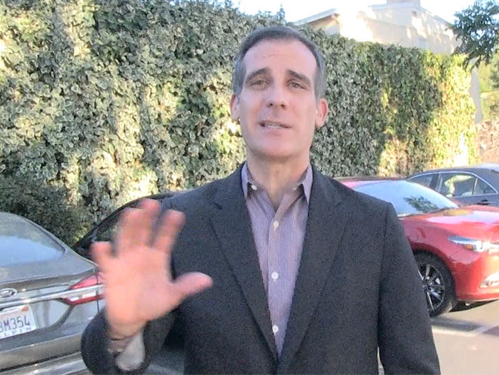 L.A. Mayor Eric Garcetti Says Keep Trump's Star on Walk of Fame