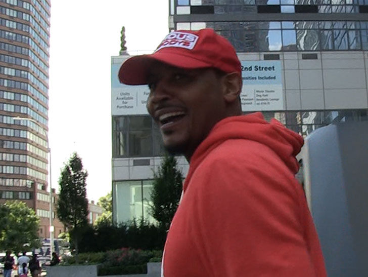 Carmelo Anthony On Coming Off Rockets' Bench, Slow That Talk Down!