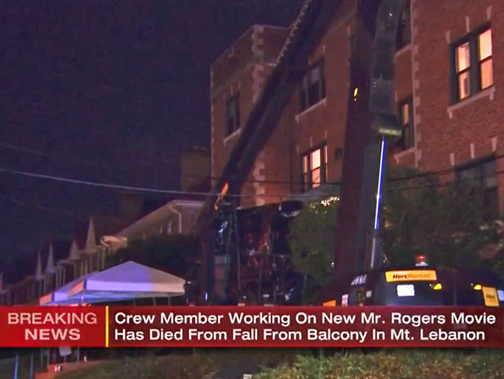 Emmy Winner Dies After Falling Off Balcony on Set of Mr. Rogers Movie
