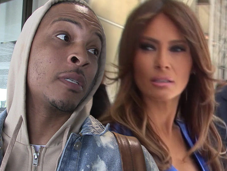 T.I.'s Melania Trump Look-alike Stripper Video Pisses Off Her Office