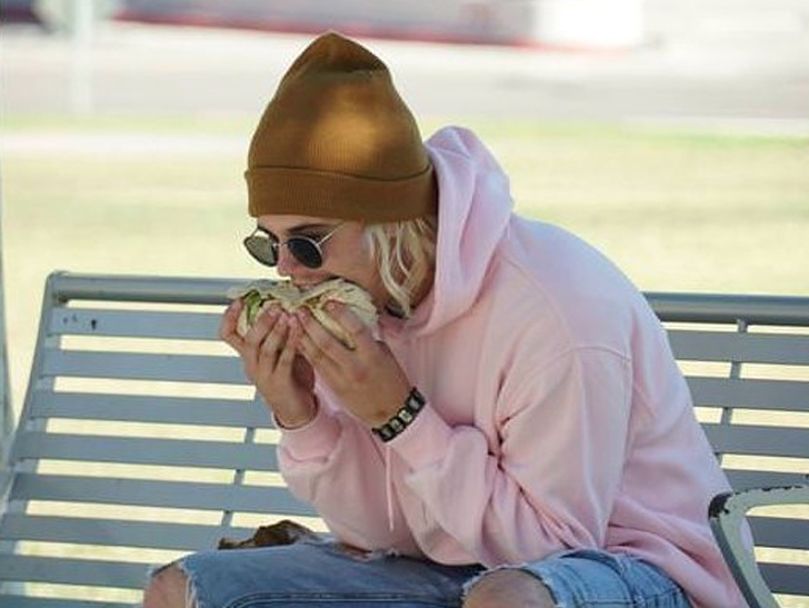 Justin Bieber probably does know how to eat a burrito after all Justin Bieber probably does know how to eat a burrito after all