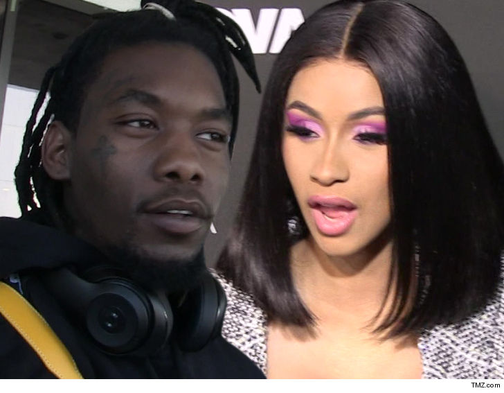 Watch Cardi B Reaction After Husband Offset Apologized to Her And Is Tricking Though (Video)