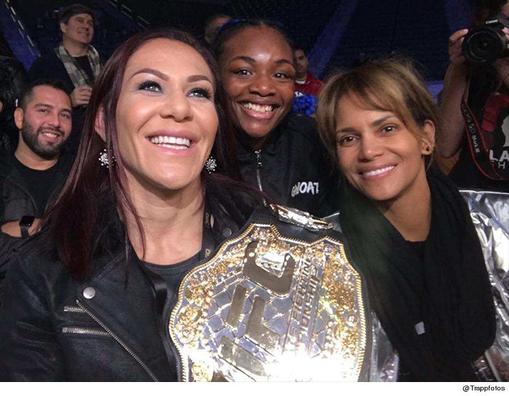 Halle Berry Has 'Girls' Night Out' With Cris Cyborg At ...