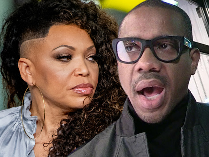 Tisha Campbell-Martin Flower Dress