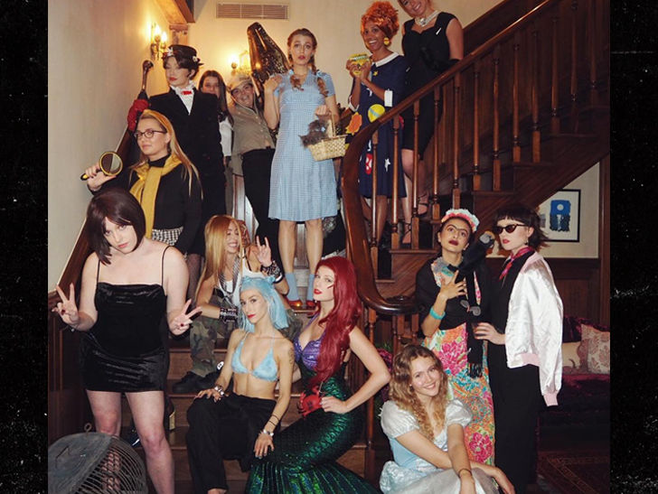Taylor Swift Throws NYE Costume Party and Dresses as Ariel