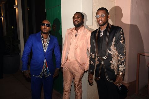 Meek Mill, Nicki Minaj and Lil Wayne Celebrate New Year’s Eve in Miami