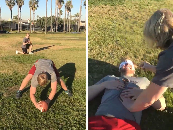 Blind USC Football Player Flawlessly Nails 'Bird Box' Challenge