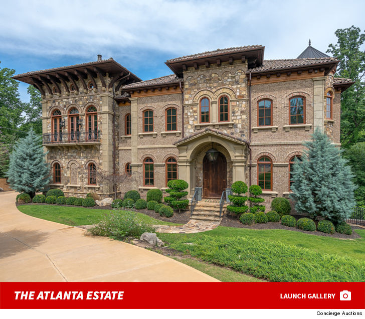 Champ Bailey's ATL Mansion with Elevator Hits Auction Block