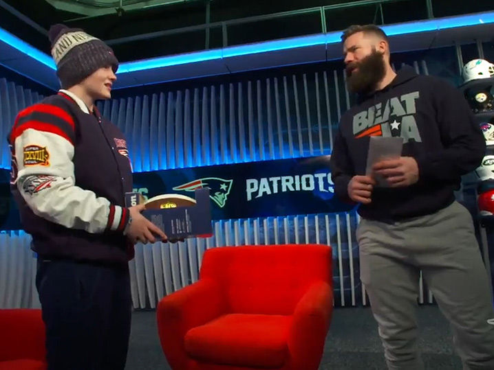 Julian Edelman Surprises Bullied Girl With Super Bowl Tix, 'That Was Crazy!'