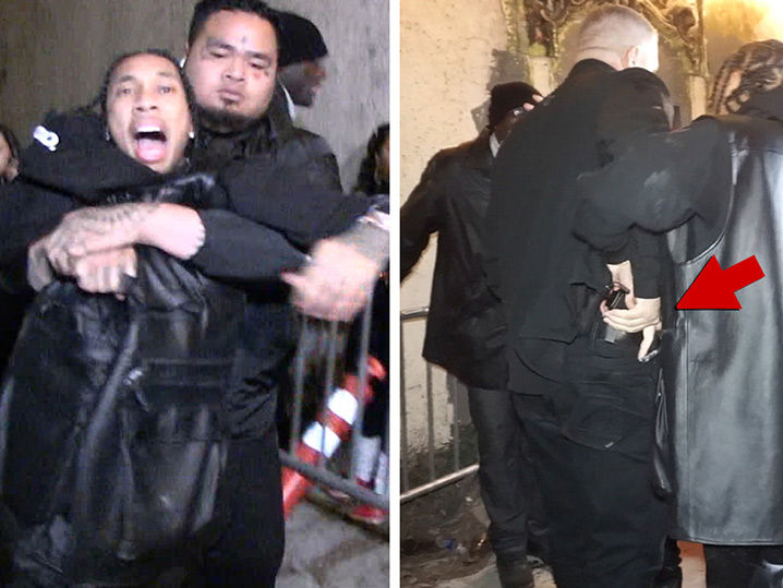 Tyga Makes Peace After Grabbing for Gun & Being Dragged Out of Club