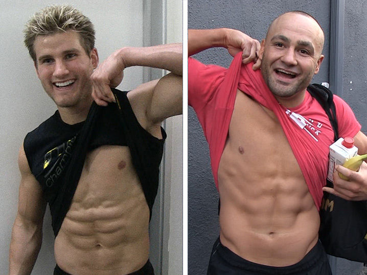 Sage Northcutt and Eddie Alvarez Love Each Other's Abs and So Do We