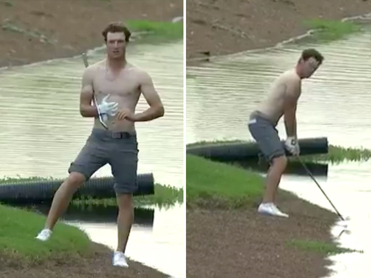 PGA Tour Pro Strips Down For Golf Shot Worst Farmer s Tan Ever TMZ