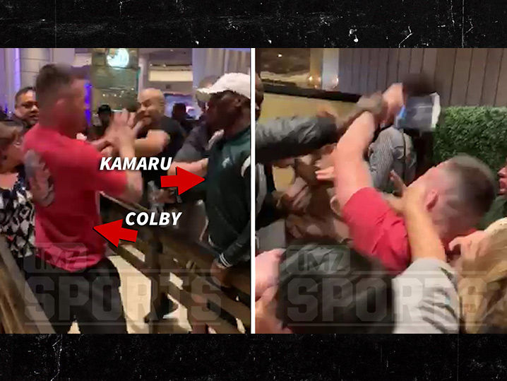 Kamaru Usman & Colby Covington Get Into Scuffle Day After UFC 235