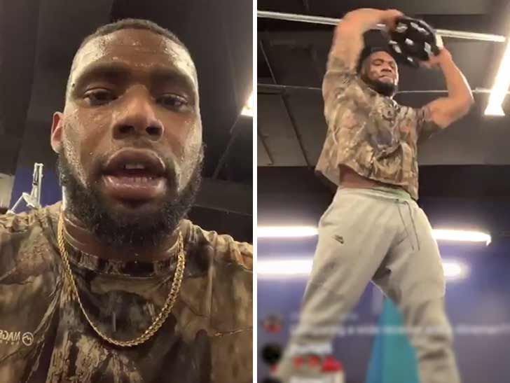 Shawn Oakman Crushes Workout, Training For NFL