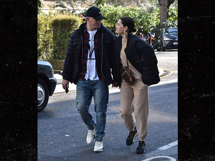 Channing Tatum Strolling Hand-in-Hand with Jessie J in London