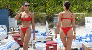 Olivia Culpo Enjoys Girls Day at the Beach without Danny Amendola