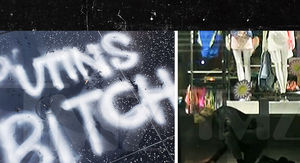 Donald Trump is 'Putin's Bitch' According to Vandalized Walk of Fame Star