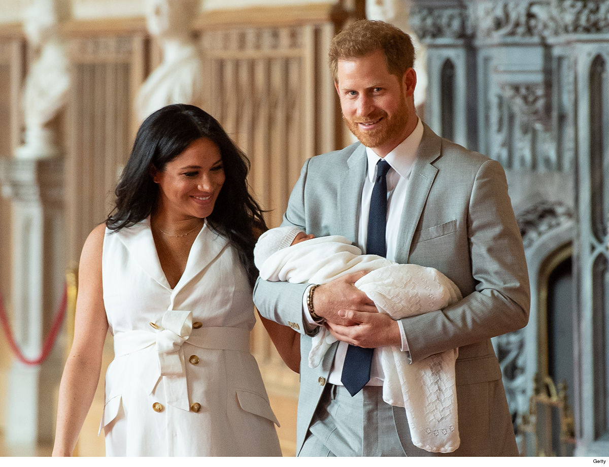 Baby Archie Unveiled for Prince Harry's First Father's Day | TMZ.com